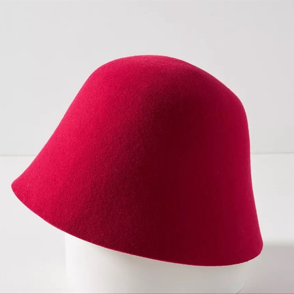NWT Anthropologie felt mod hat